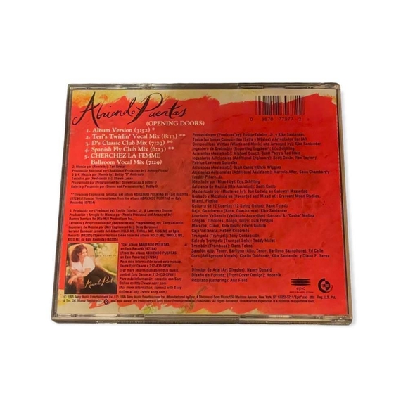 CD Gloria Estefan - Abriendo Puertas - Picture 3 of 3